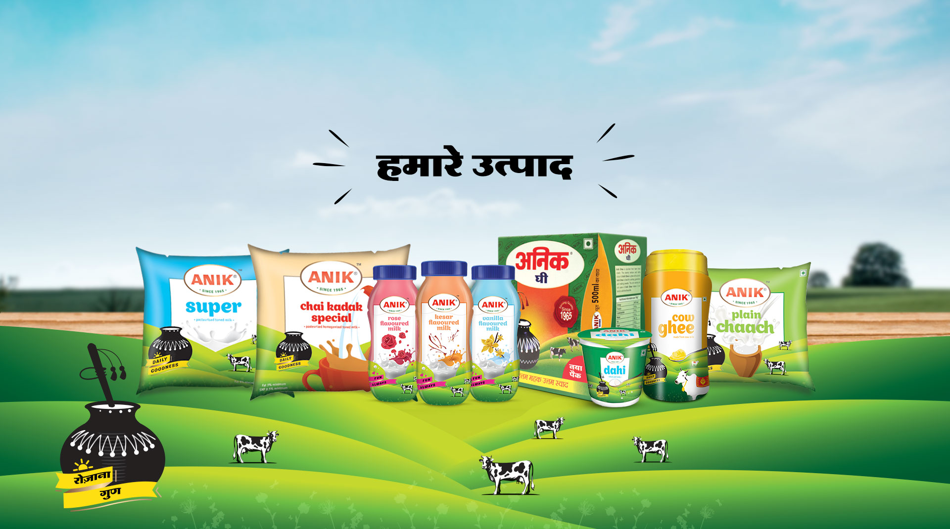 Anik Dairy All Products Banner Image 02