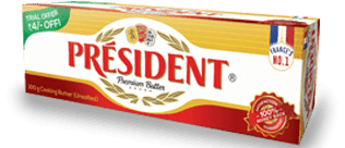 Président ® 100 g Unsalted  Butter