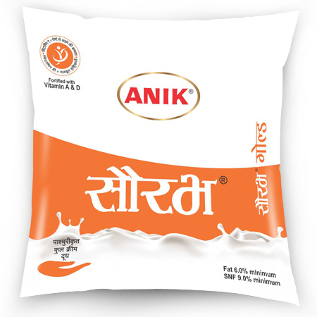 Anik Sourabh Gold Milk Pouch 500ml