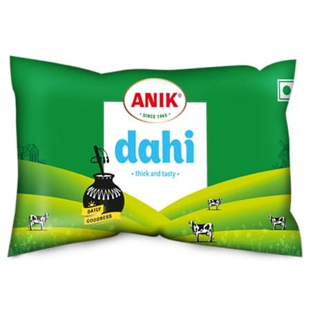 Curd Packet 200 g - Anik Dairy	