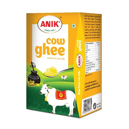 1 Ltr Anik Cow Ghee Box