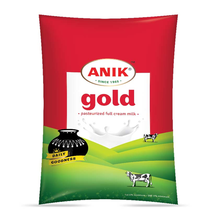 Anik Gold Full Cream Milk 1Ltr