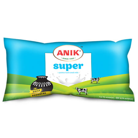 Anik Super Toned Milk 125 ml